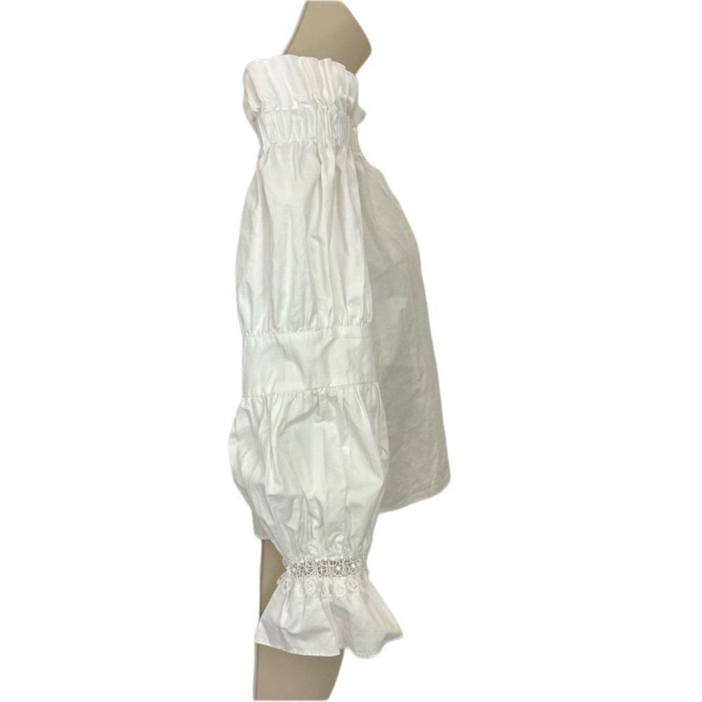 Alexis Ruffle Top XS White - Picture 3 of 15